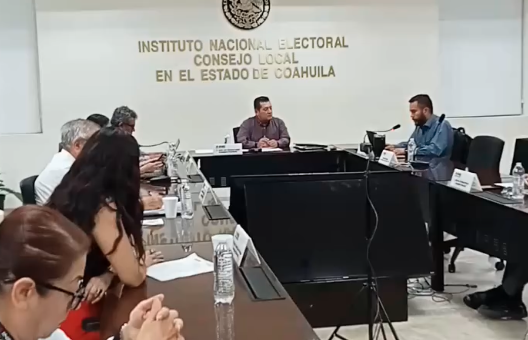 Celebra sesión extraordinaria el Consejo Local del Instituto Nacional Electoral (INE) Coahuila